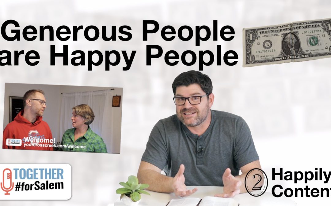 How can my money make me less stressed? — Together #forSalem (Ep 83)