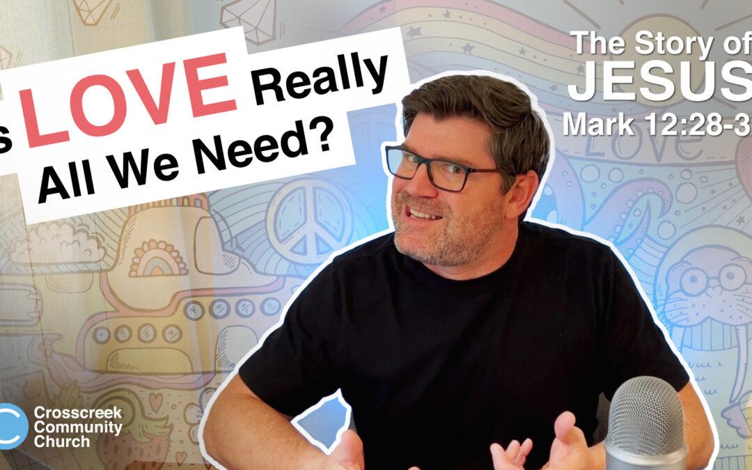 Freedom Beyond Religion: The Power of Love [Mark 12:28-34]